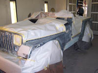 Jeep Restoration frame body and mechanical